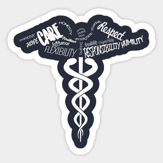 Professional Health Careers Sticker by borozanu